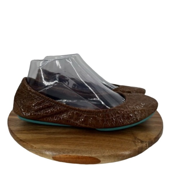 Tieks Shoe Womens 8 Crocodile Ballet Flat size 8 rare - Picture 1 of 5